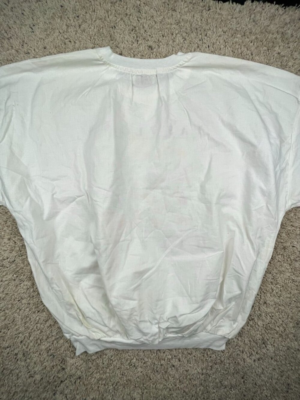 VTG White Long Sleeve T Shirt Luke A Tuke 1998 Hilton Las Vegas 21 Embroidered - Picture 13 of 14